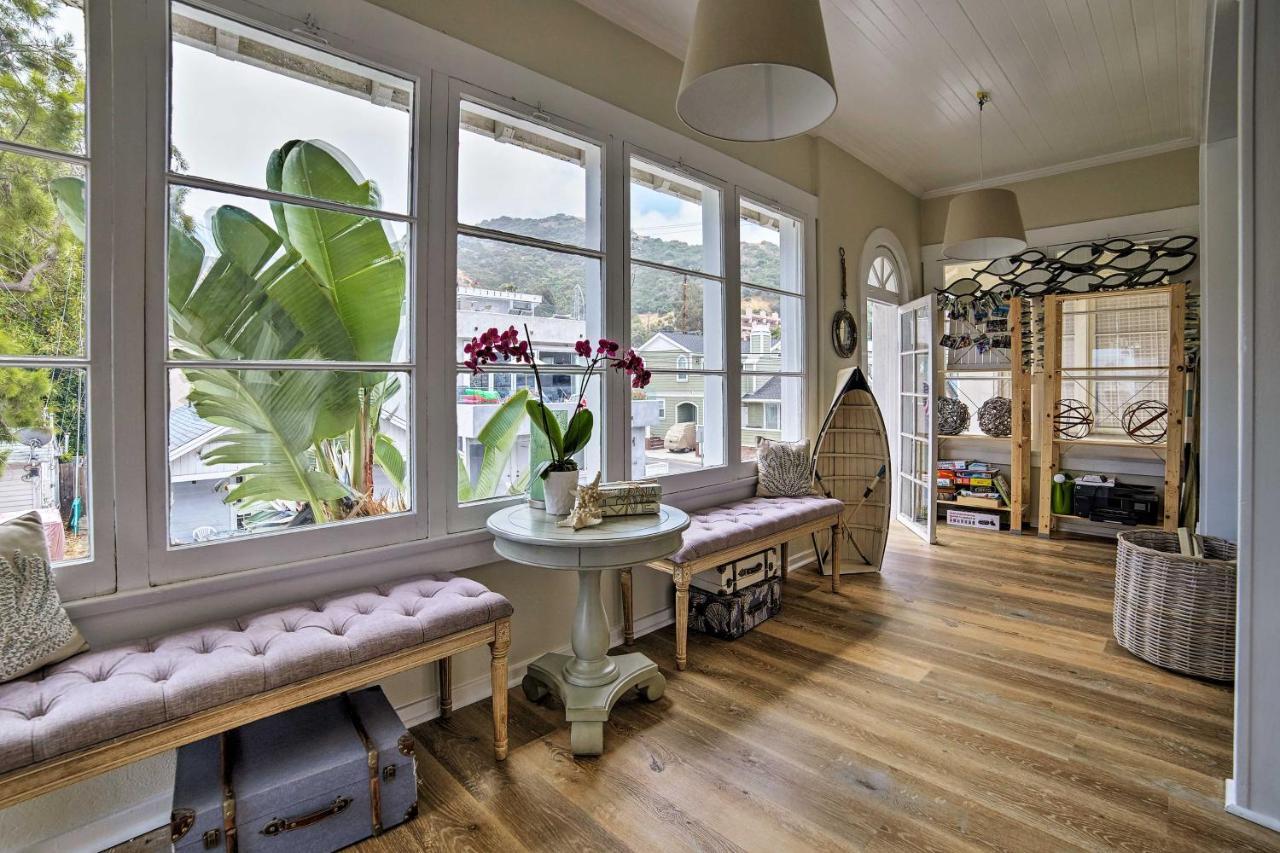 Charming Renovated Avalon Townhome, Walk To Beach! المظهر الخارجي الصورة